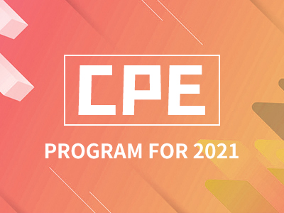 CPE Program for 2021